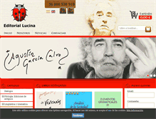 Tablet Screenshot of editoriallucina.es